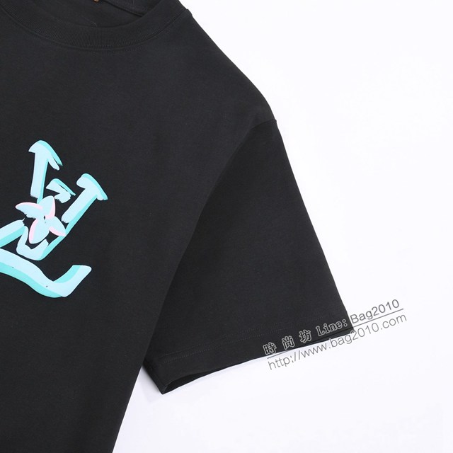 Louisvuitton路易威登Lv專門店2023SS新款發泡印花T恤 男女同款 tzy2758